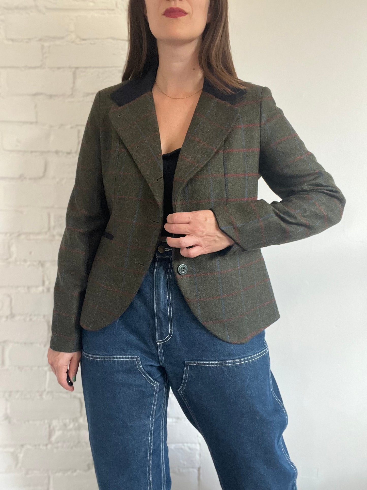 Jack Murphy Sasha Tweed Jacket - Size 12