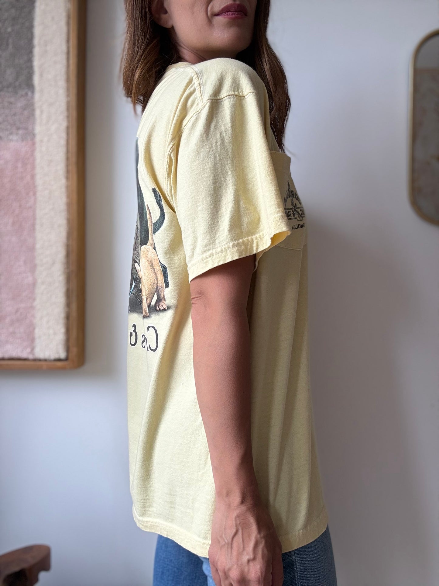 Crabs & Labs Yellow T-Shirt - Size L (Unisex)