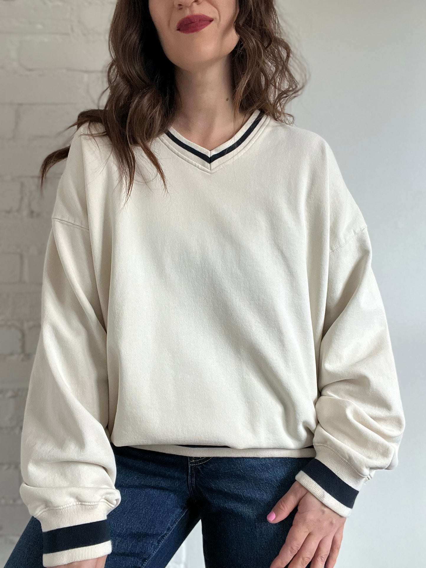 Erica Varsity Sweatshirt - One Size