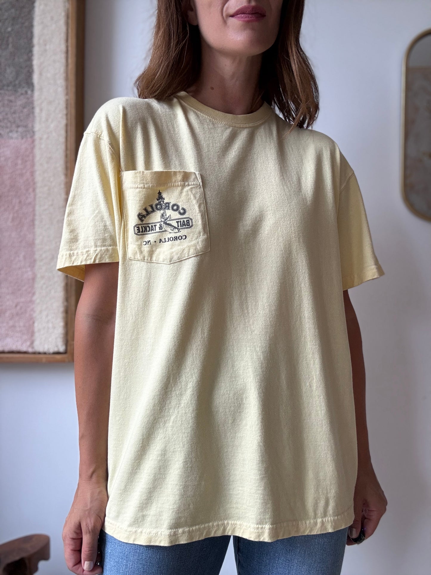 Crabs & Labs Yellow T-Shirt - Size L (Unisex)