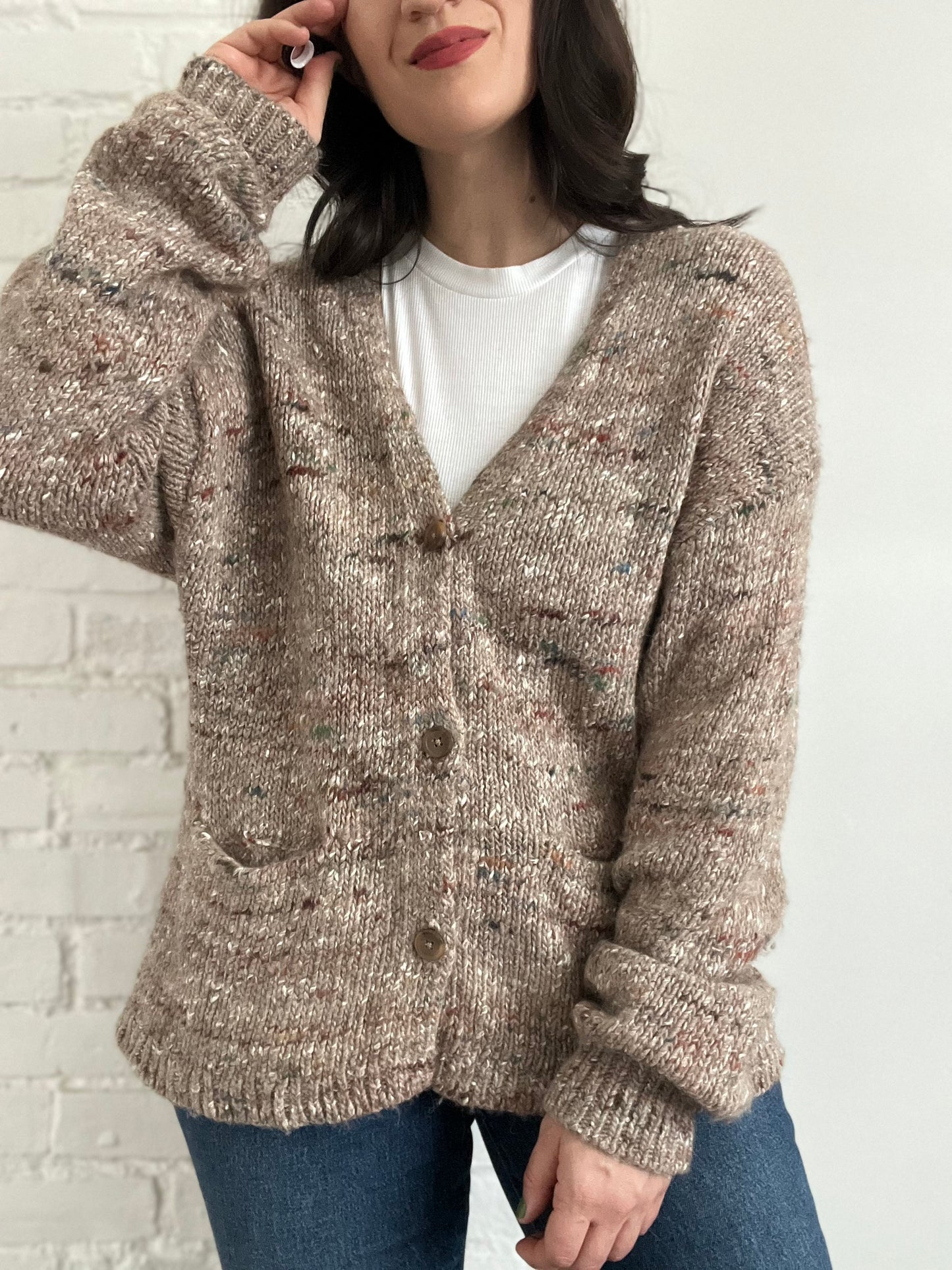 Wilfred Relaxed Knit Cardigan  - XS (oversized)