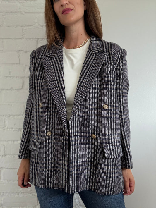 Henry White Dublin Wool Blazer - Size L