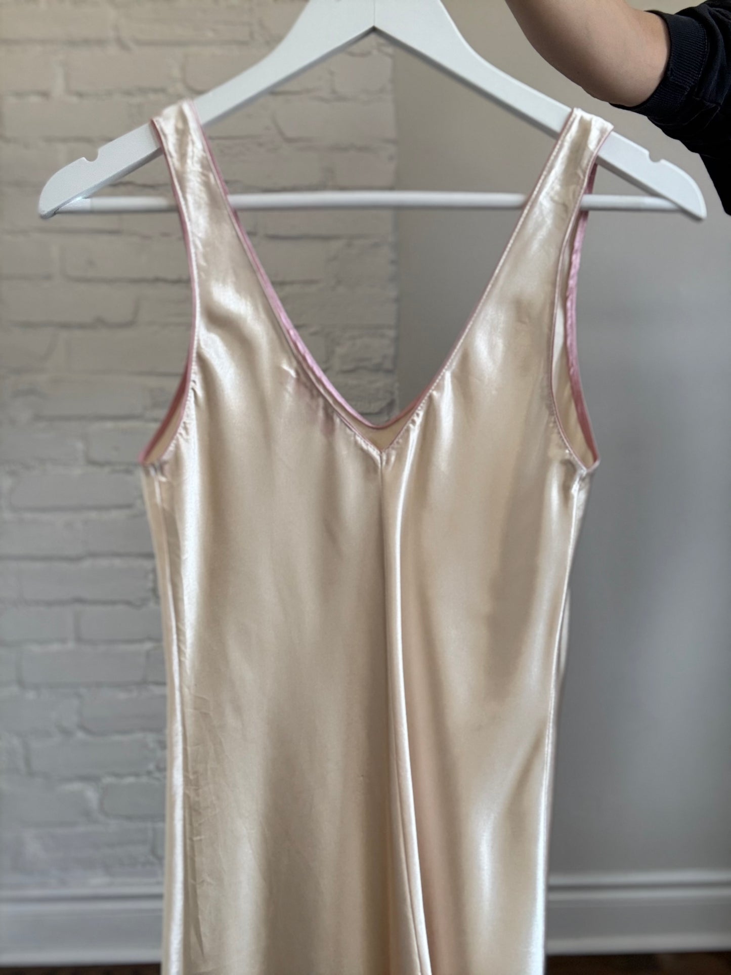 Oscar de la Renta Chemise Satin Slip - Size XS