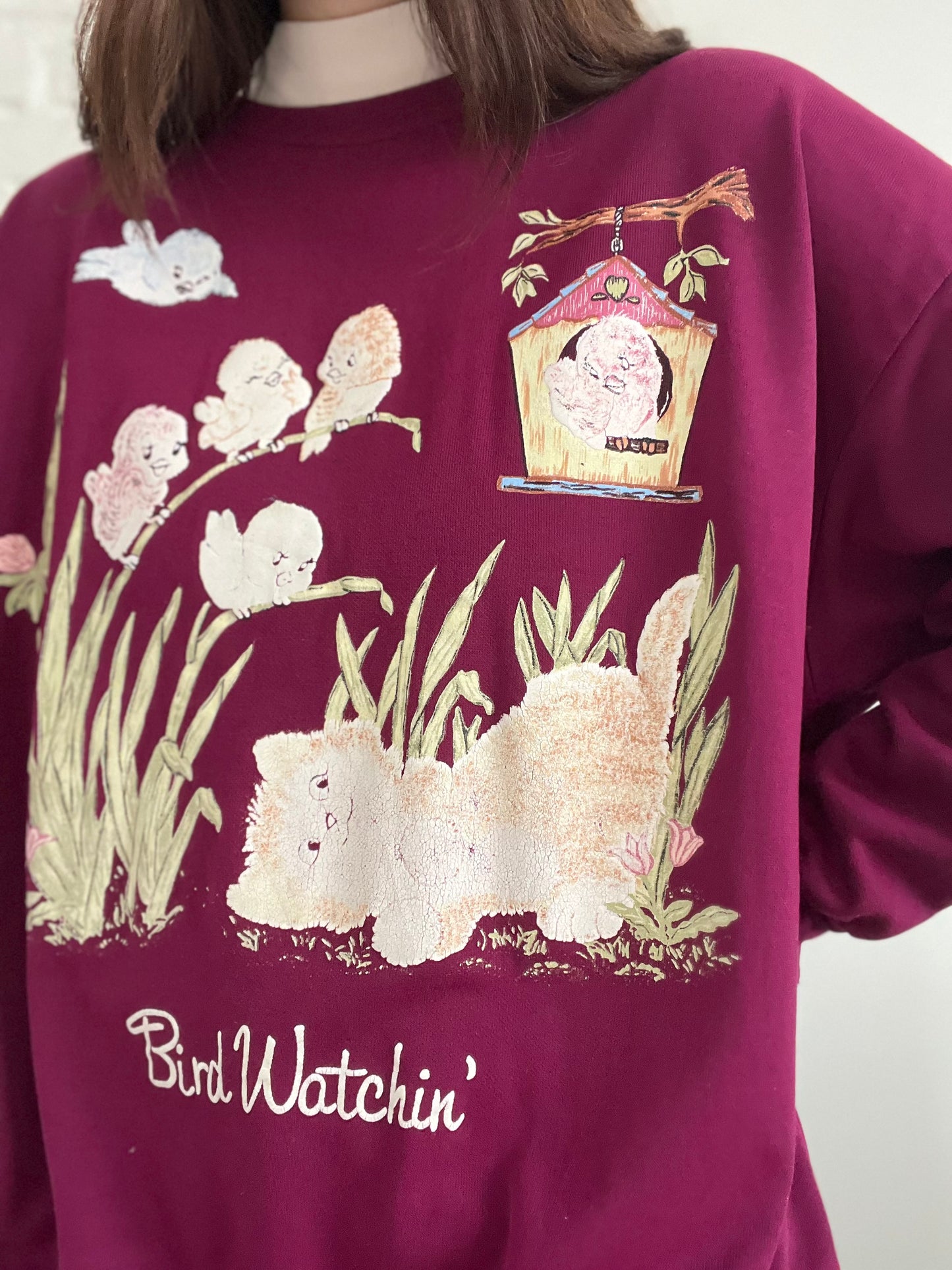 Bird Watchin' Sweater - Size XXL