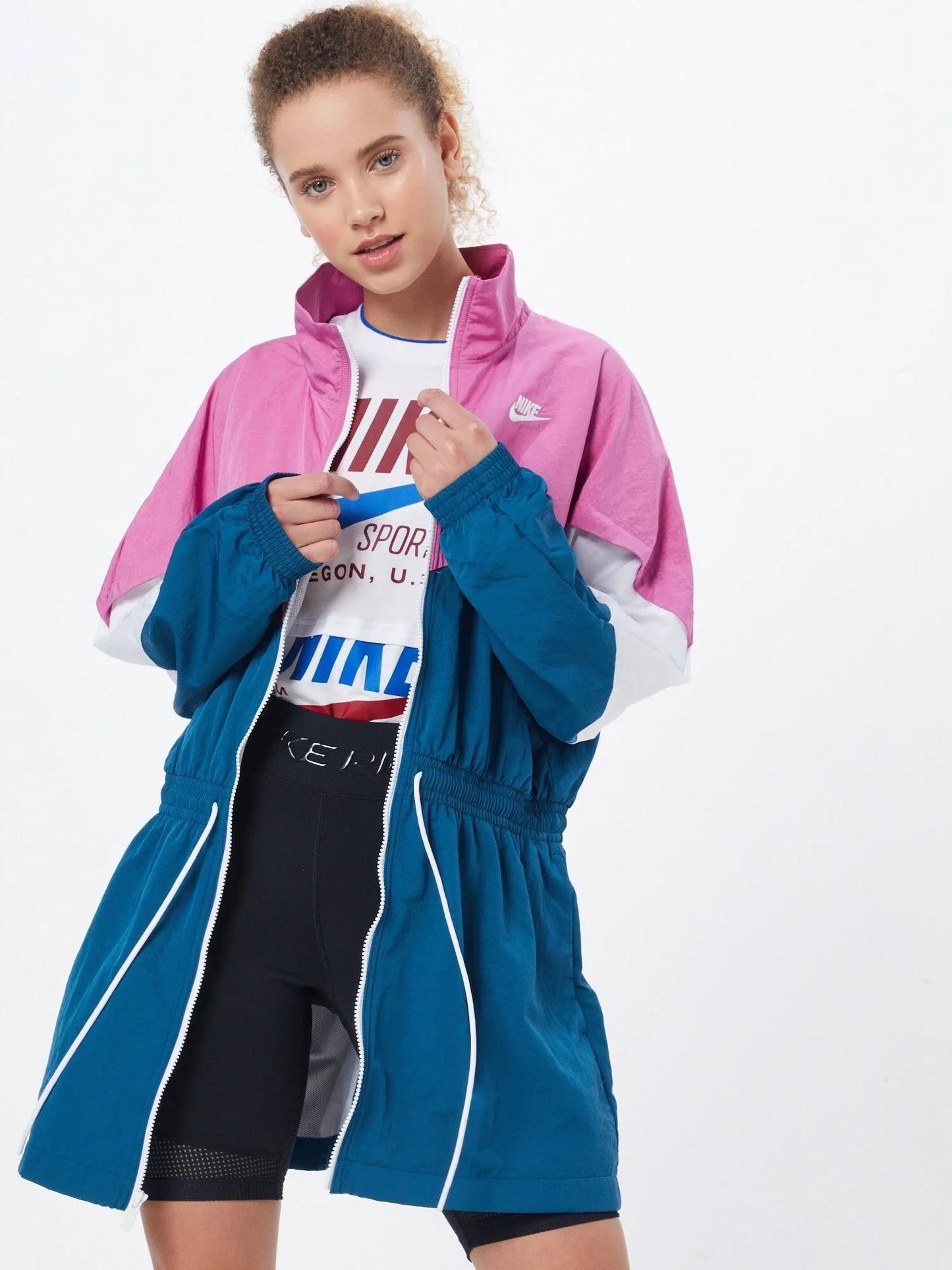 Nike Sportswear Icon Clash Jacket - Size S (oversized)