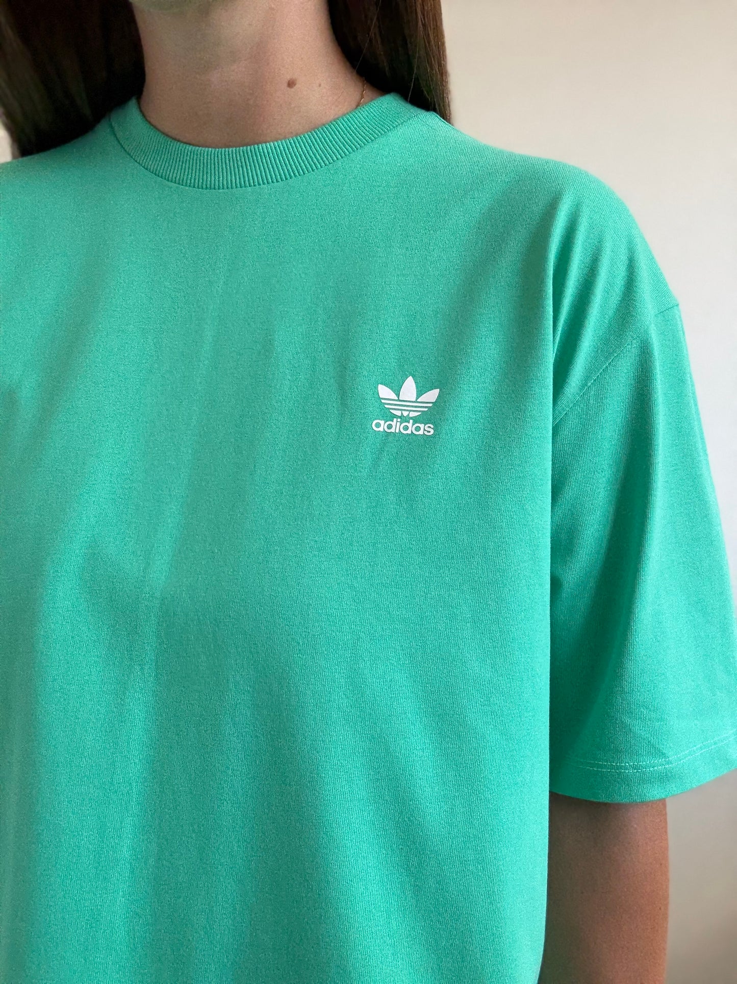 NEW adidas Originals Green T-Shirt - Size M (oversized)