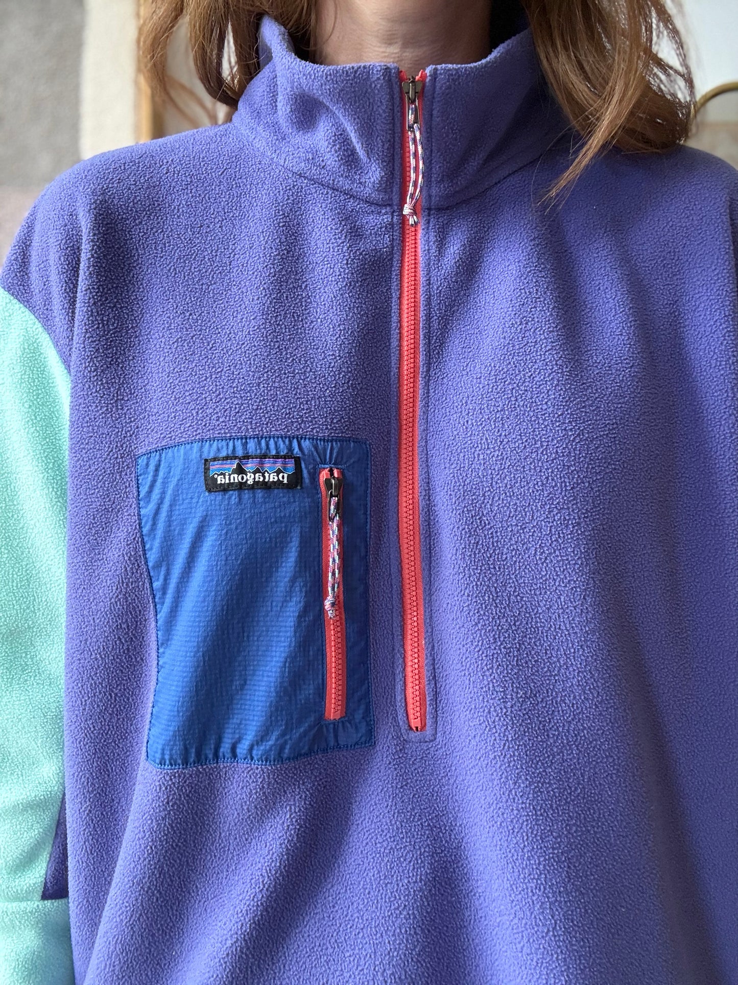Patagonia Microdini 1/2 Zip Fleece - Size L