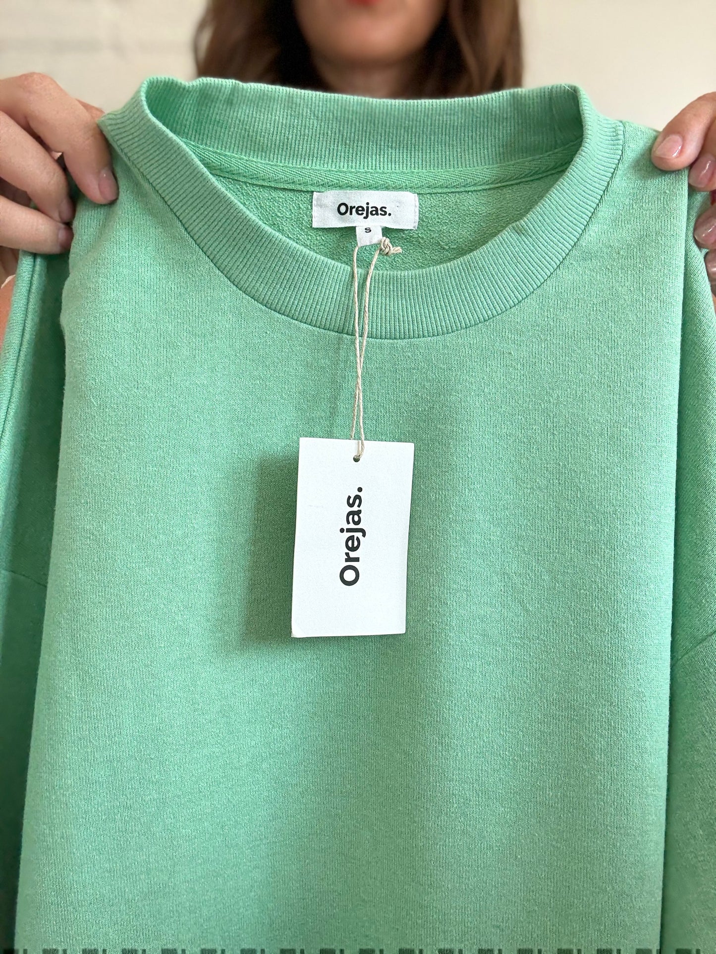 Oversized Organic Sweatshirt - Size S