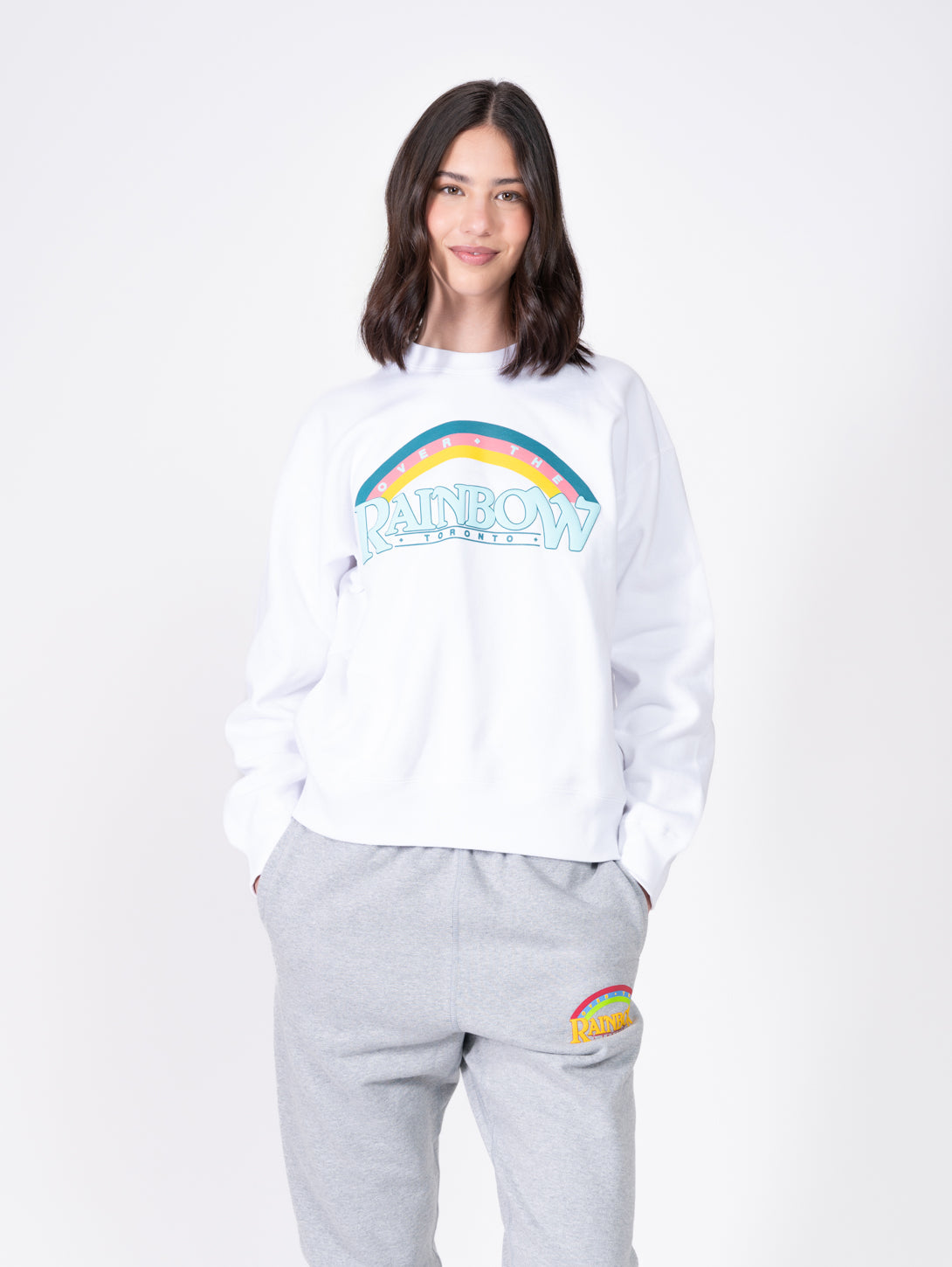 Unisex Benson x Rainbow Crew Sweat Top - Size L