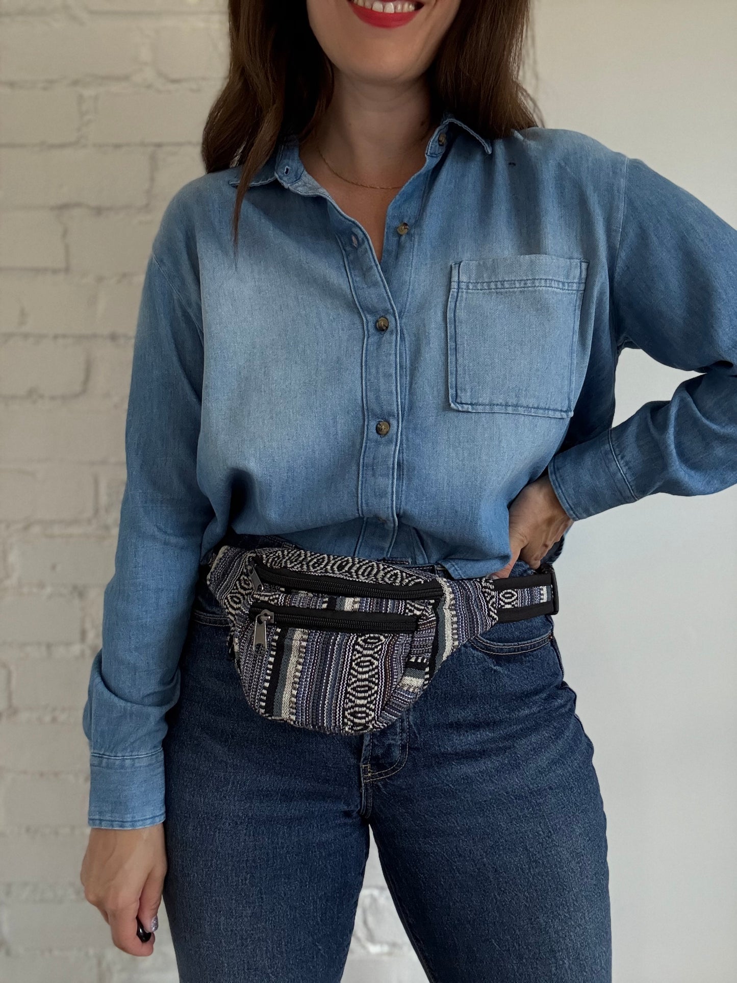 Festival Hemp Fanny Pack