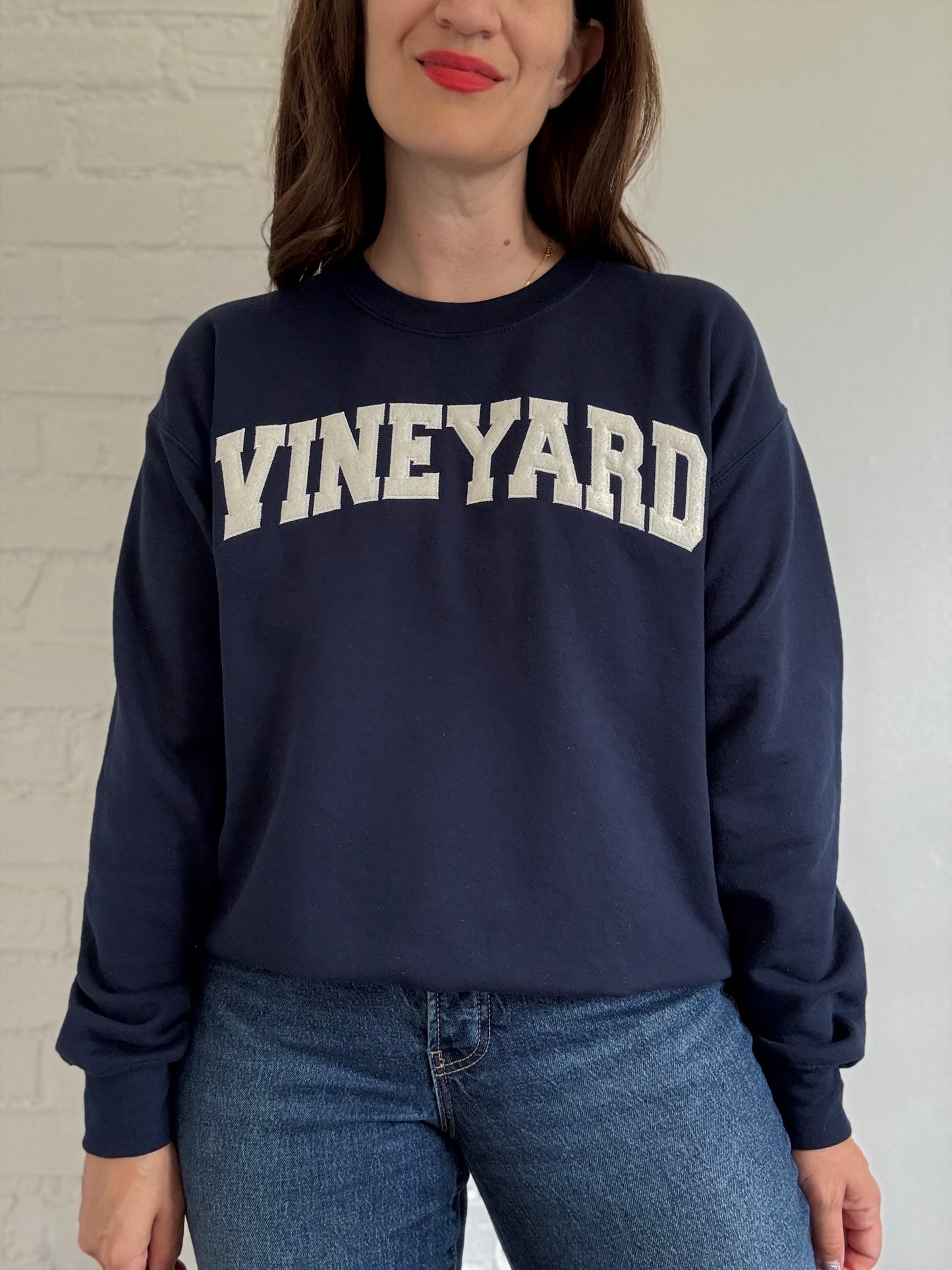 Vintage Vinyard Crewneck Sweater - Size M/L