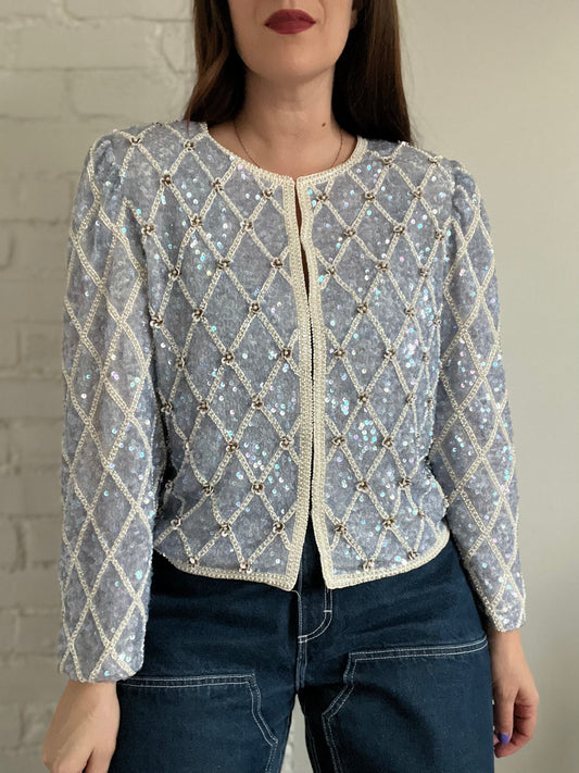 Winter Wonderland Sequins Jacket - XL