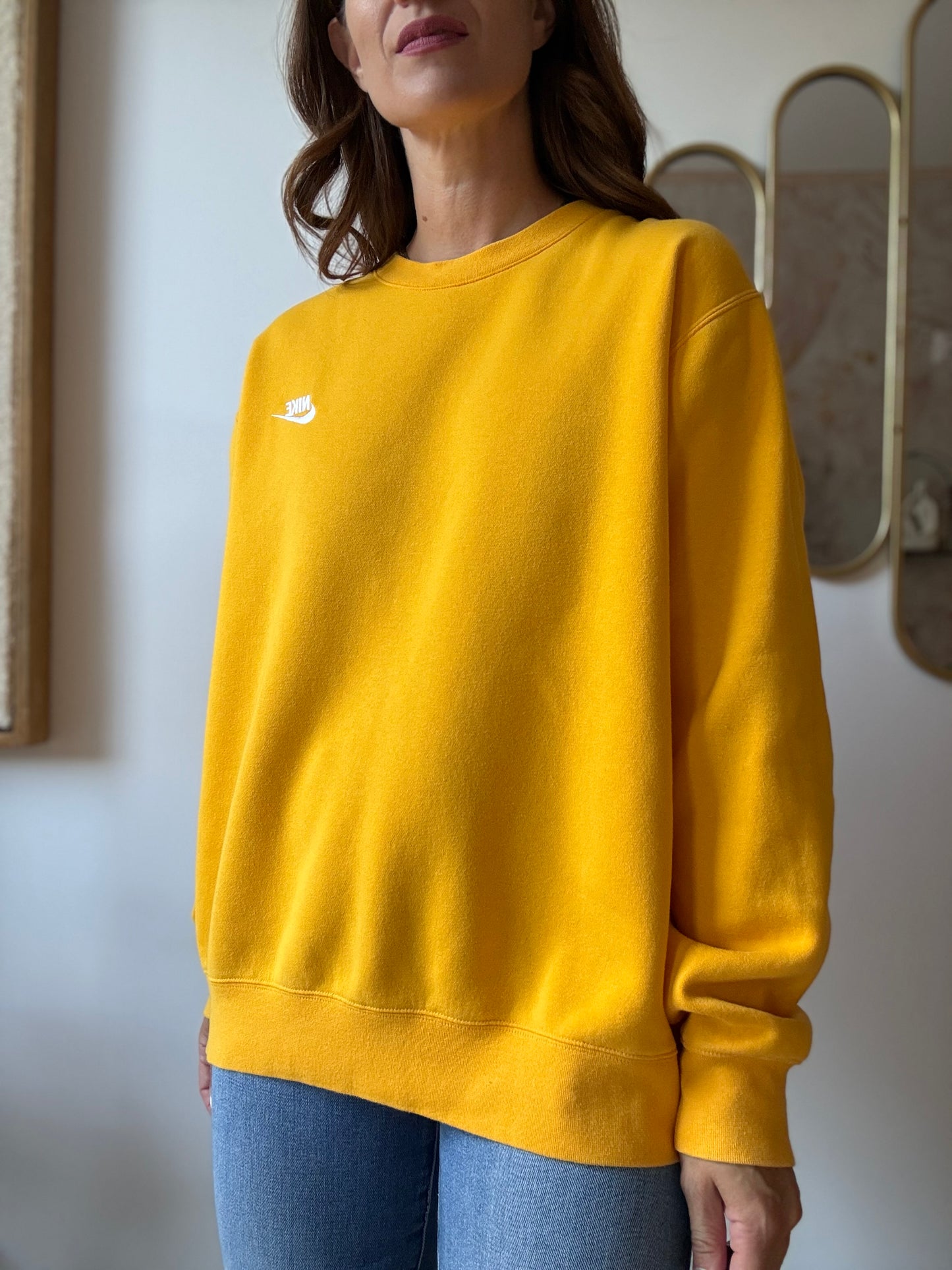 Nike Sportswear Club Fleece Sweatshirt - Size L (oversized)