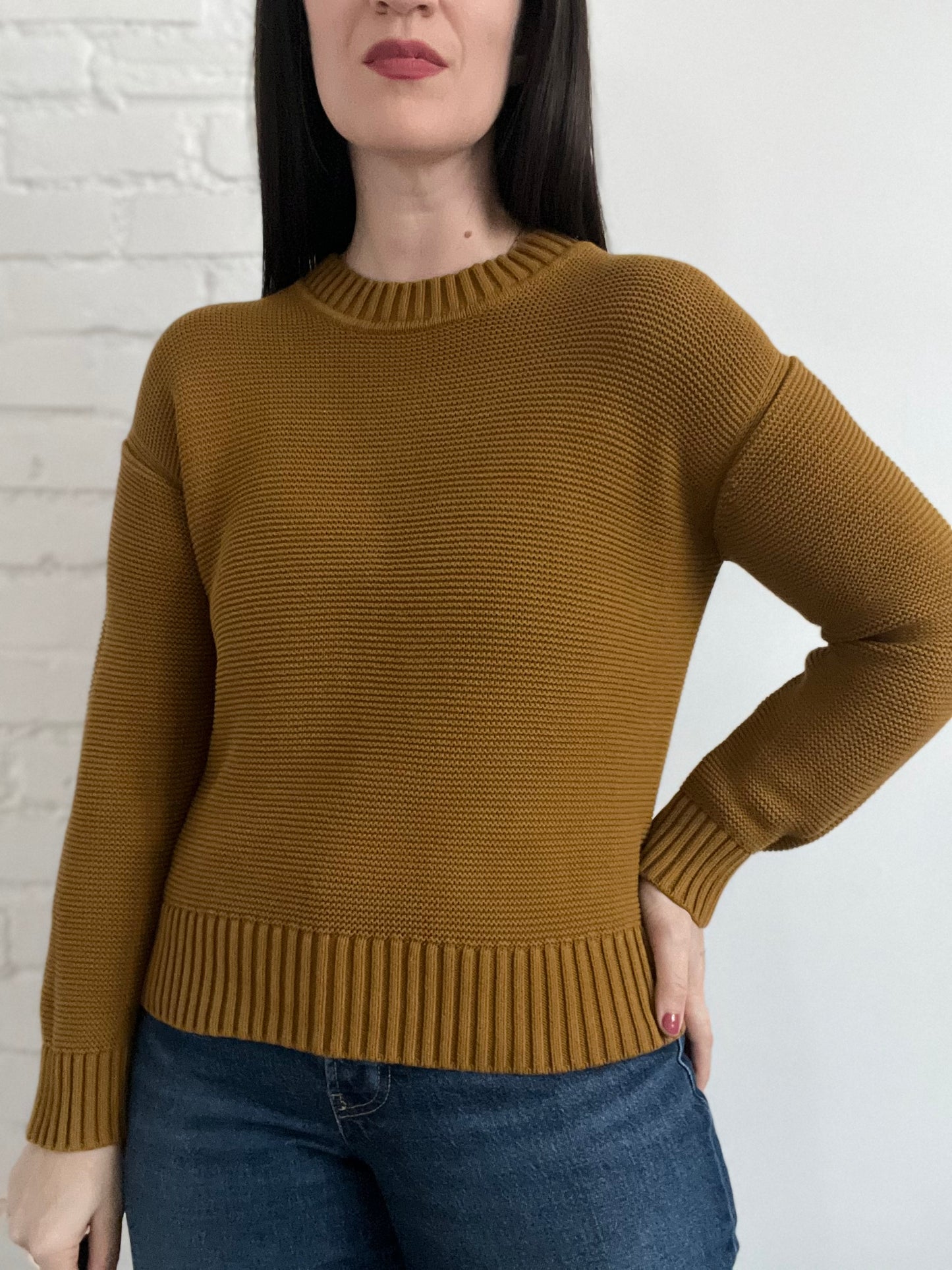 Everlane Link-Stitch Sweater - S (oversized)