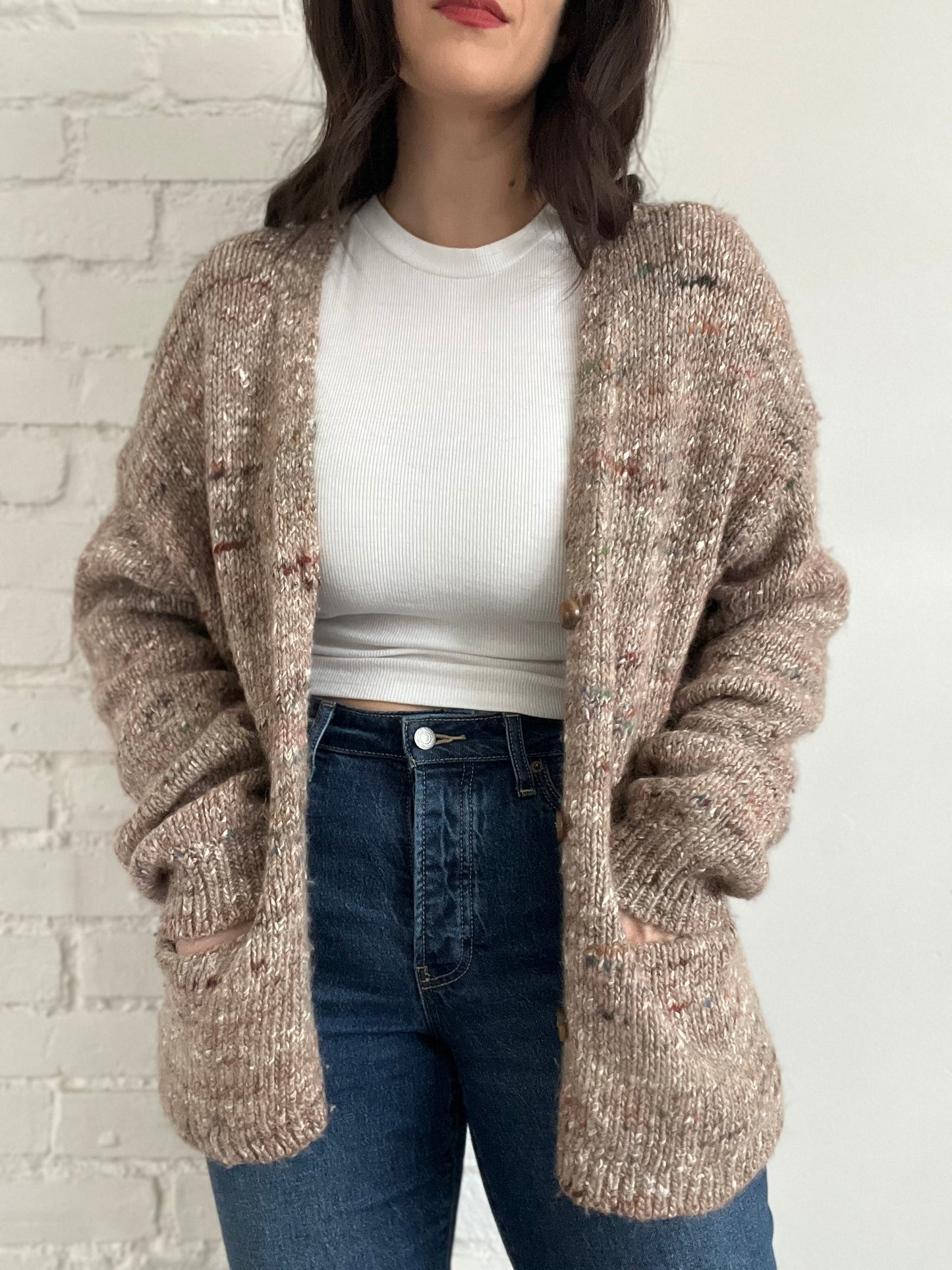 Wilfred Relaxed Knit Cardigan  - XS (oversized)