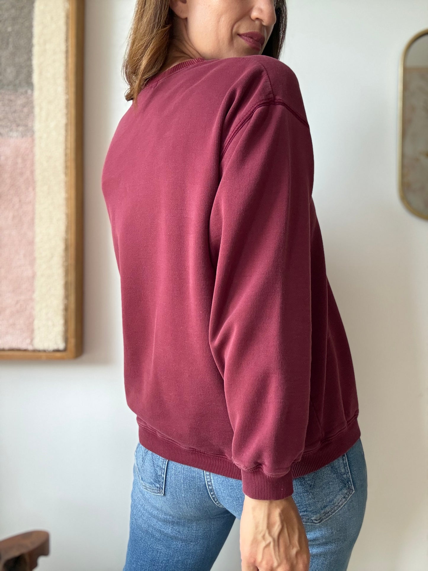 Vintage Club Monaco Crest Sweatshirt - Size S/M