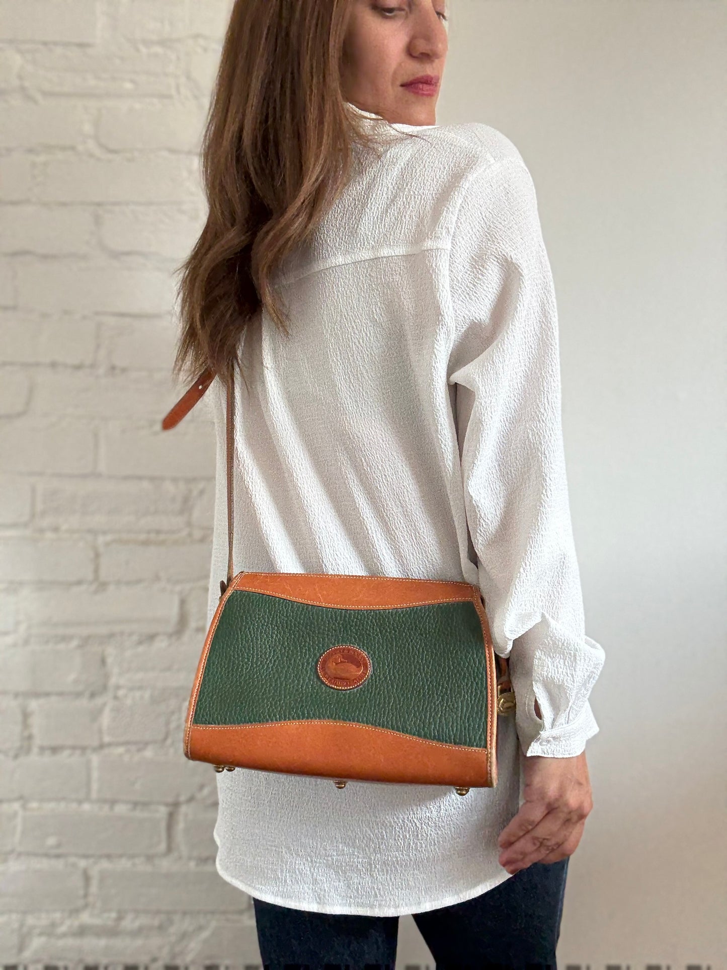 Vintage Dooney & Bourke Leather Crossbody