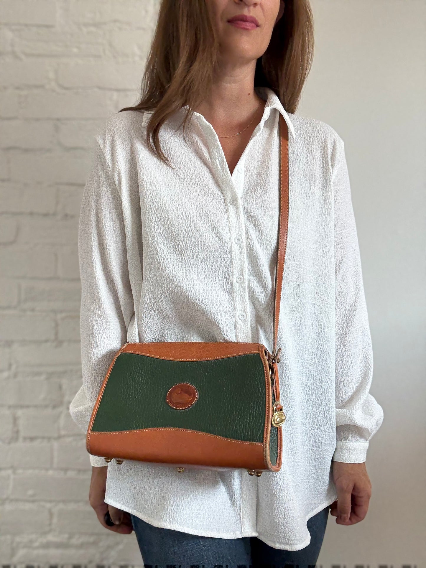Vintage Dooney & Bourke Leather Crossbody