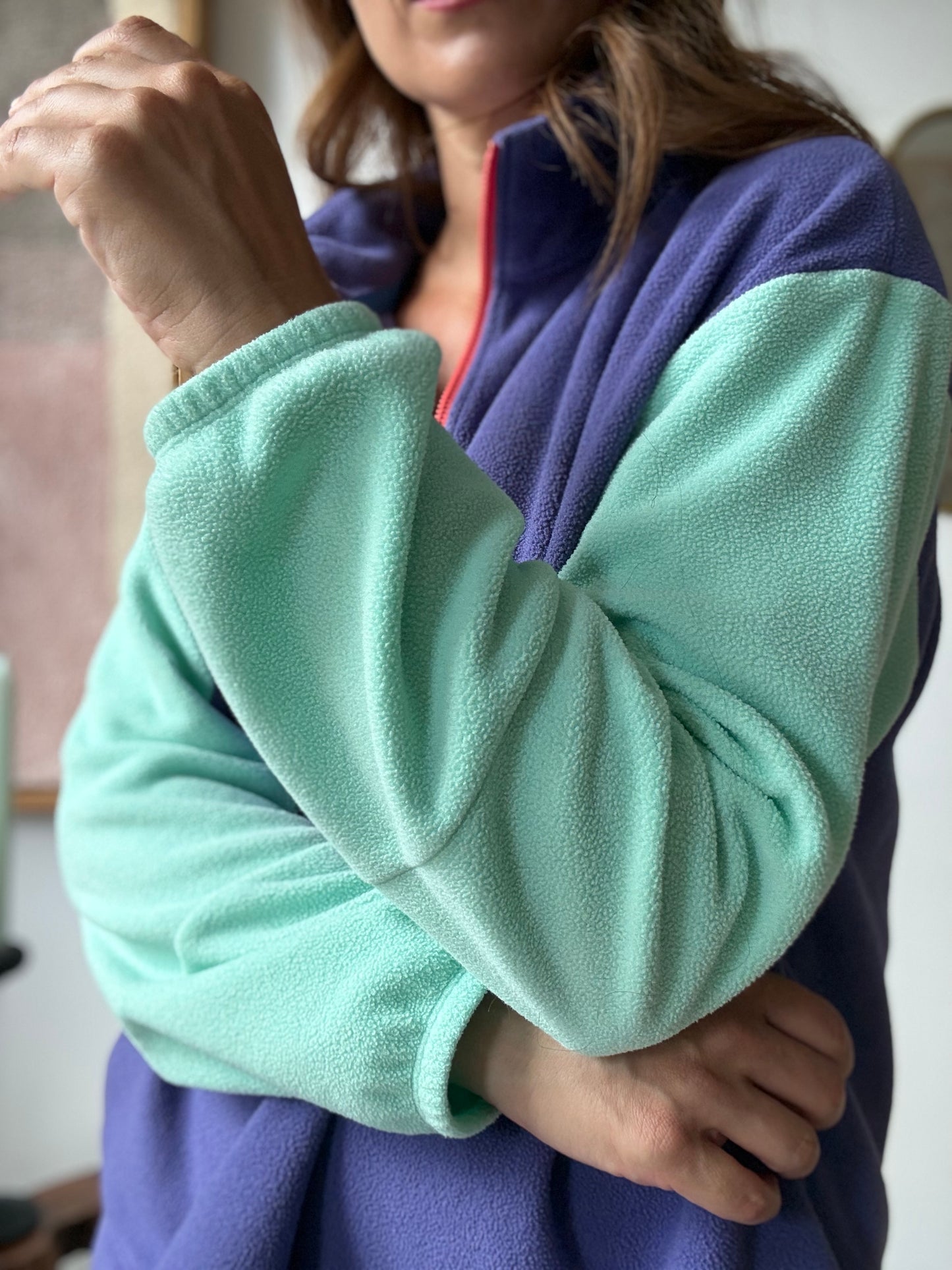 Patagonia Microdini 1/2 Zip Fleece - Size L