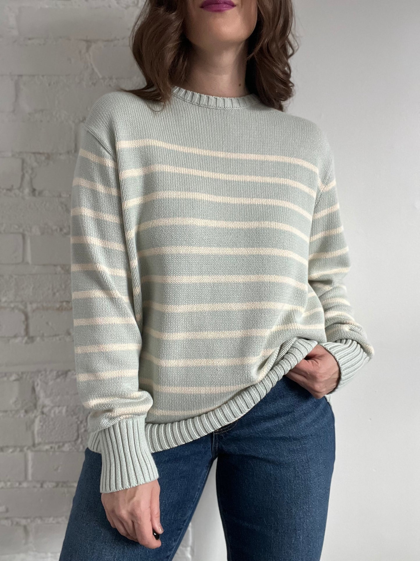 Brandy Melville Brianna Cotton Sweater - One Size