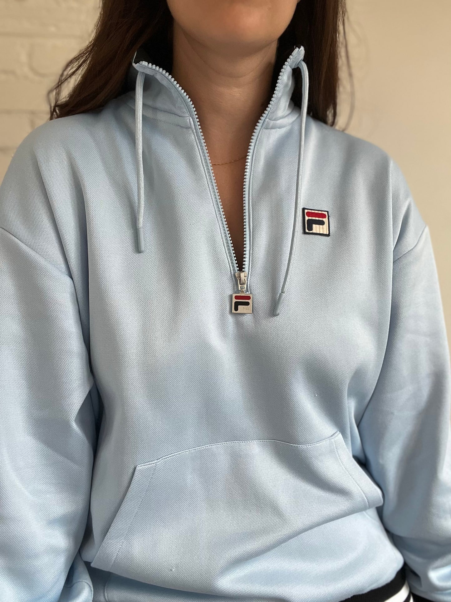 Vintage Fila Quarter Zip - XL