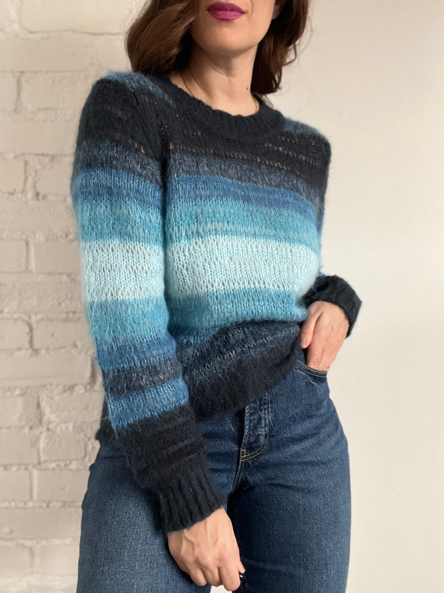 BA&SH Boo Mohair Sweater - M