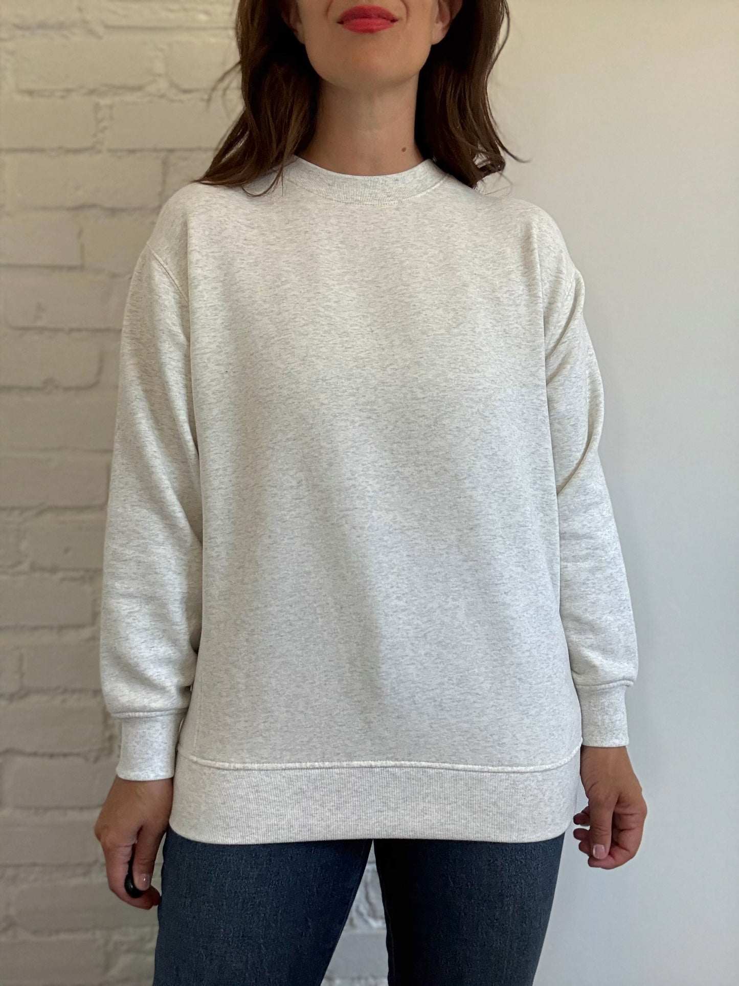 Athleta Forever Fleece Crewneck - Size XS (oversized)