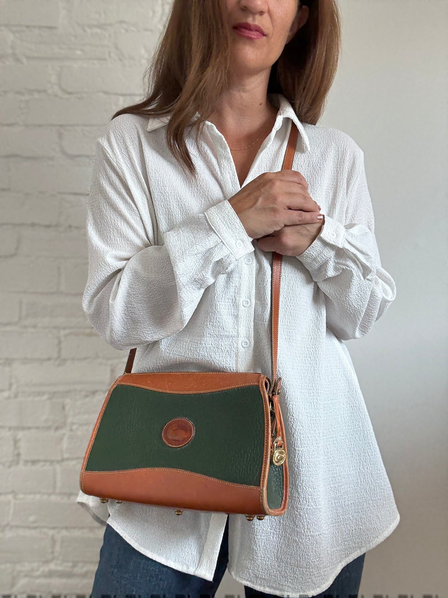 Vintage Dooney & Bourke Leather Crossbody