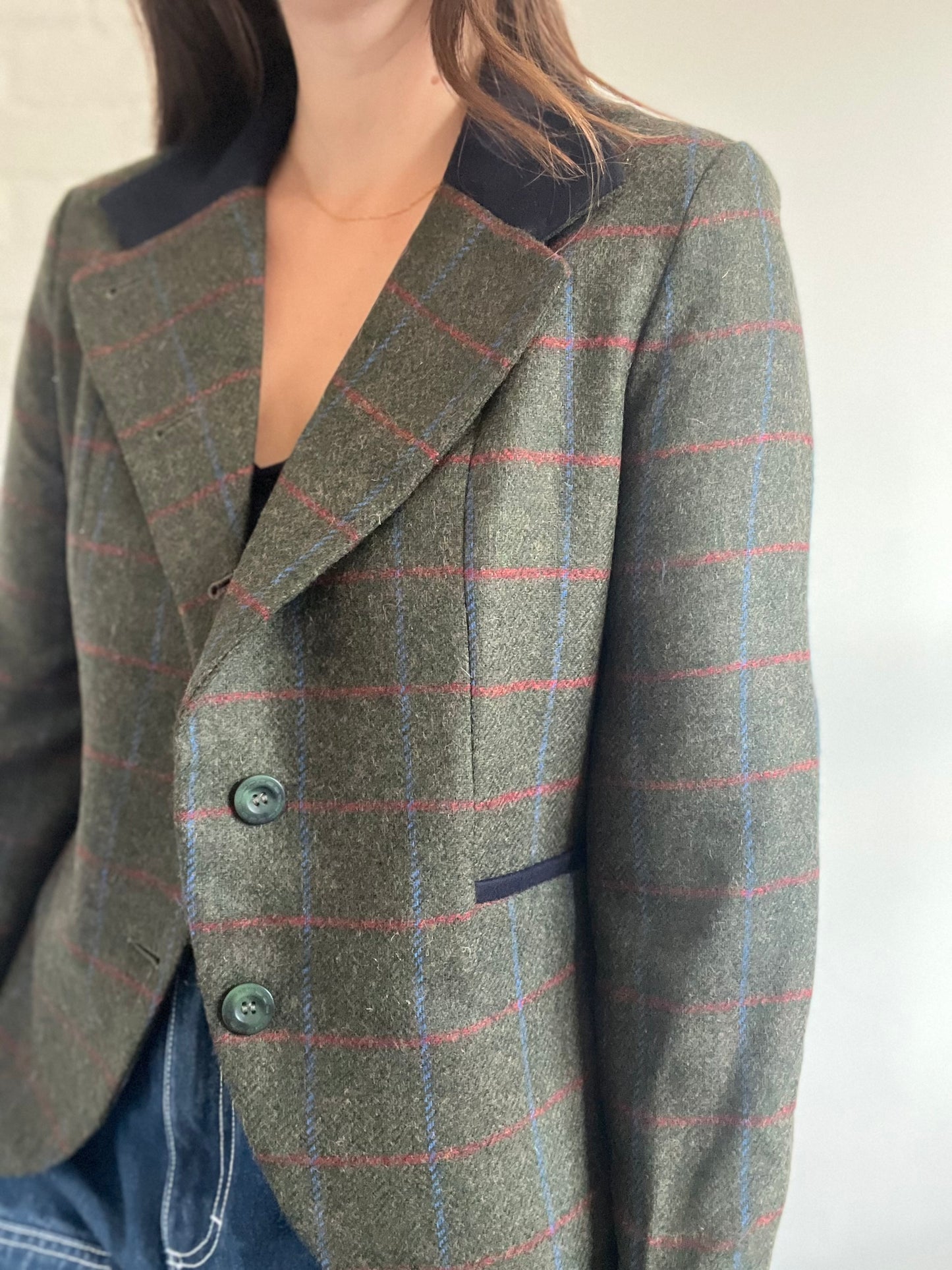 Jack Murphy Sasha Tweed Jacket - Size 12