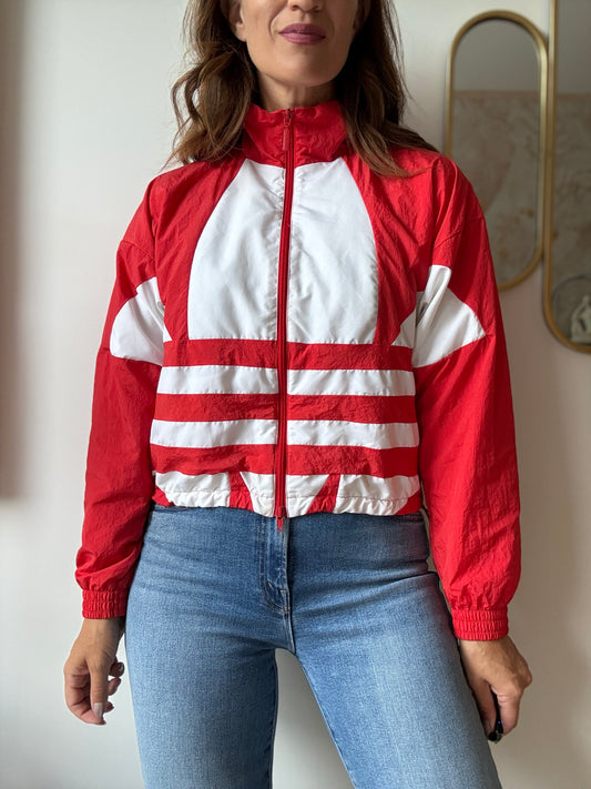 Adidas Originals Trefoil Logo Windbreaker - Size S