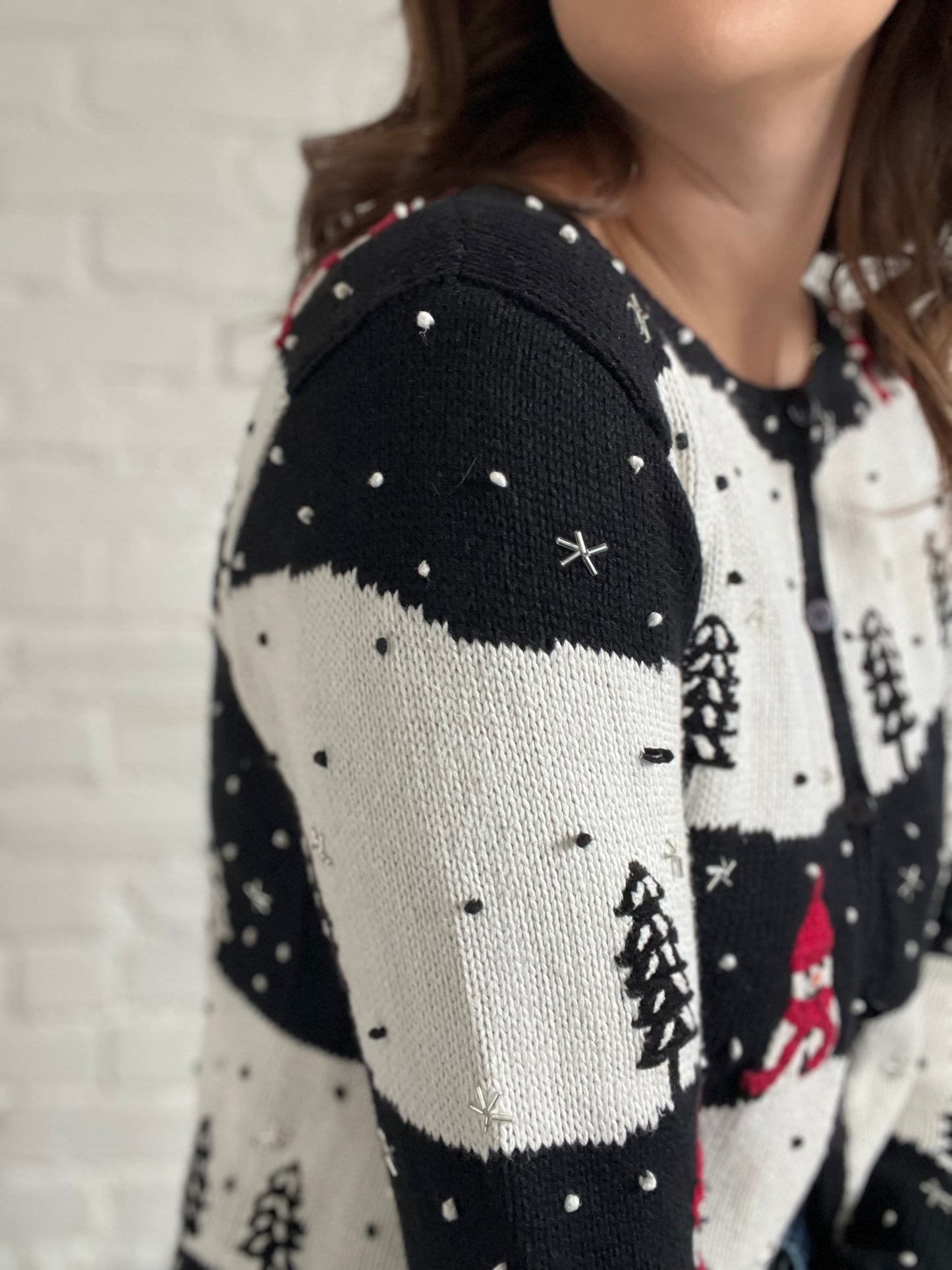 Let It Snow Holiday Sweater - S