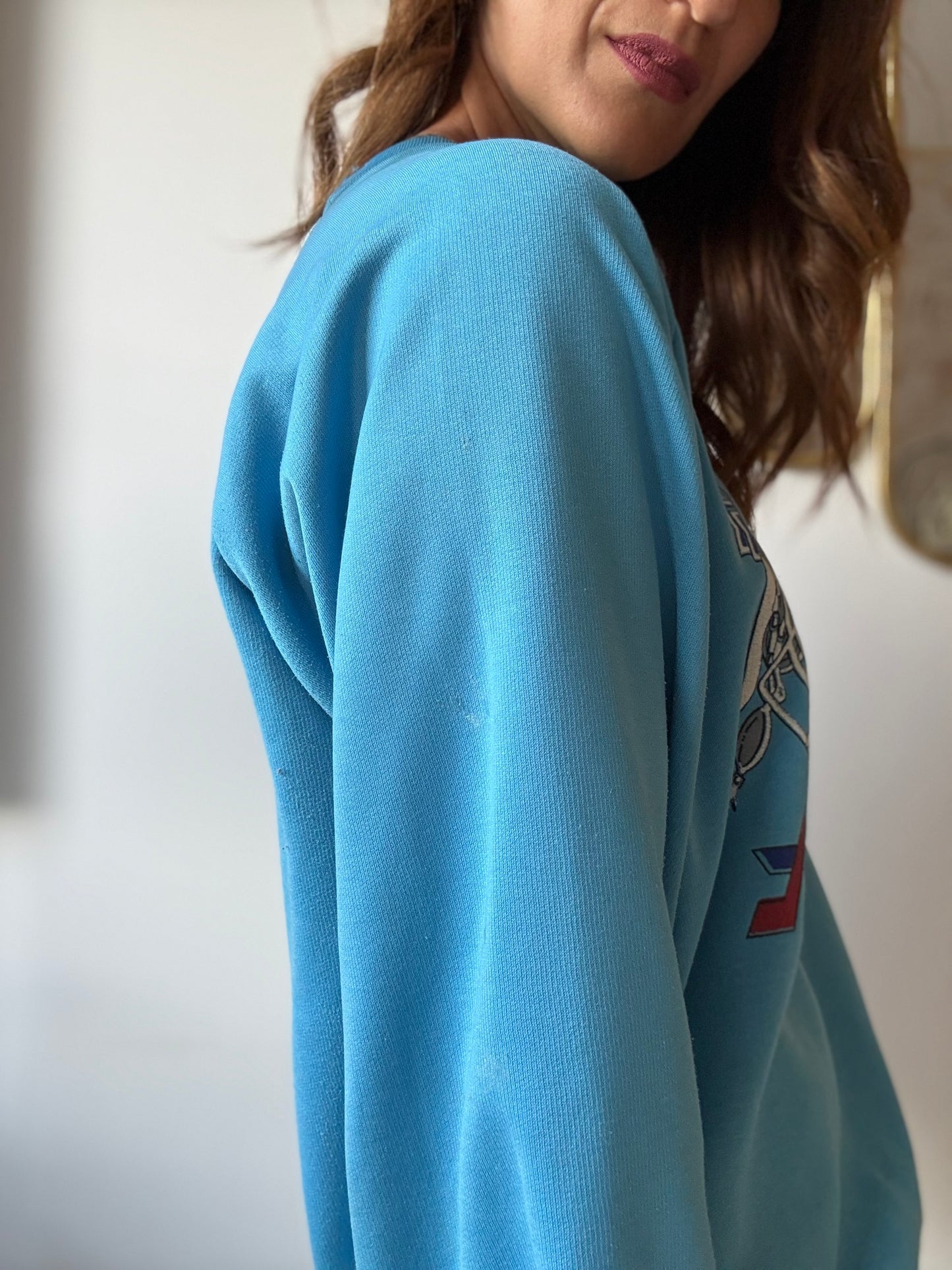 Vintage Buffalo Bills vs. Dallas Cowboys Sweatshirt - Size L
