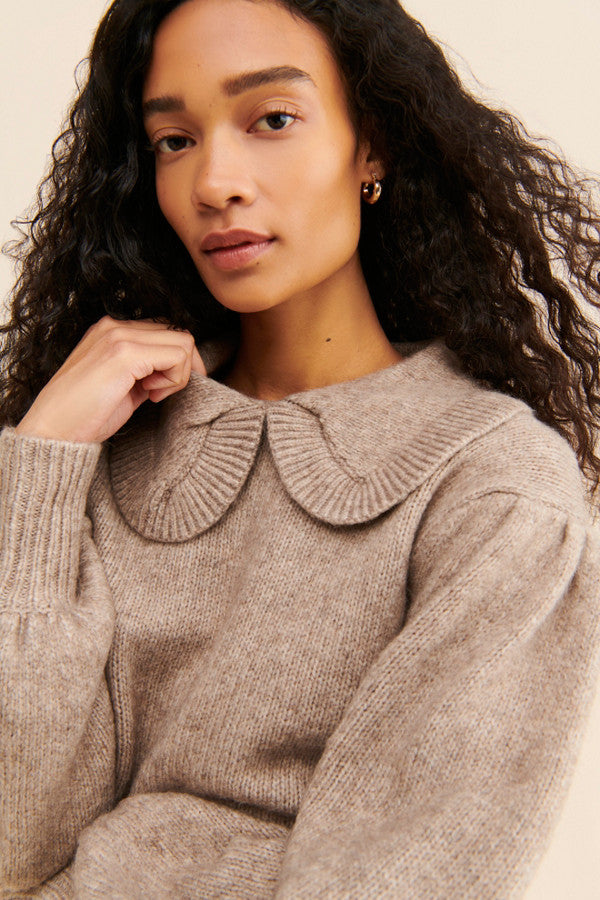 ASTR the Label Peter Pan Knit Sweater - Size XS