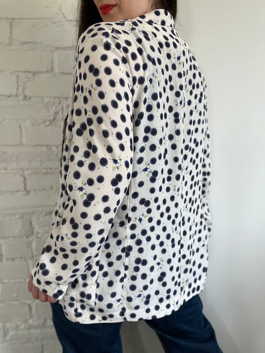 Anna Glover x H&M Moth Crepe Blazer - 8