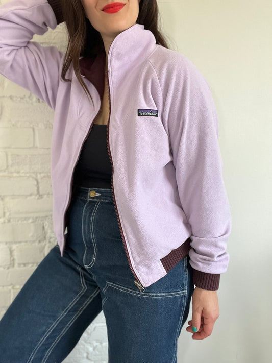 Reversible Patagonia Fleece Jacket - M