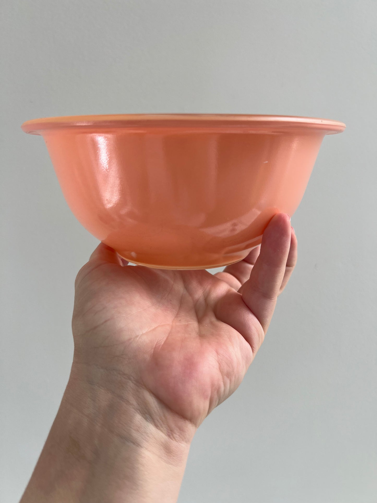 Autumn Pyrex Pink Mixing Bowl