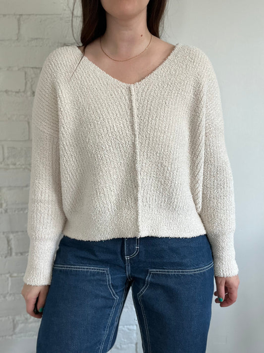 Terry Soft Casual Sweater - L