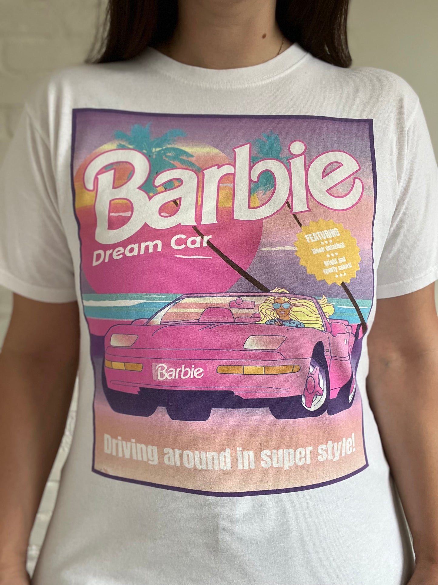 Barbie Dream Car T-Shirt - L