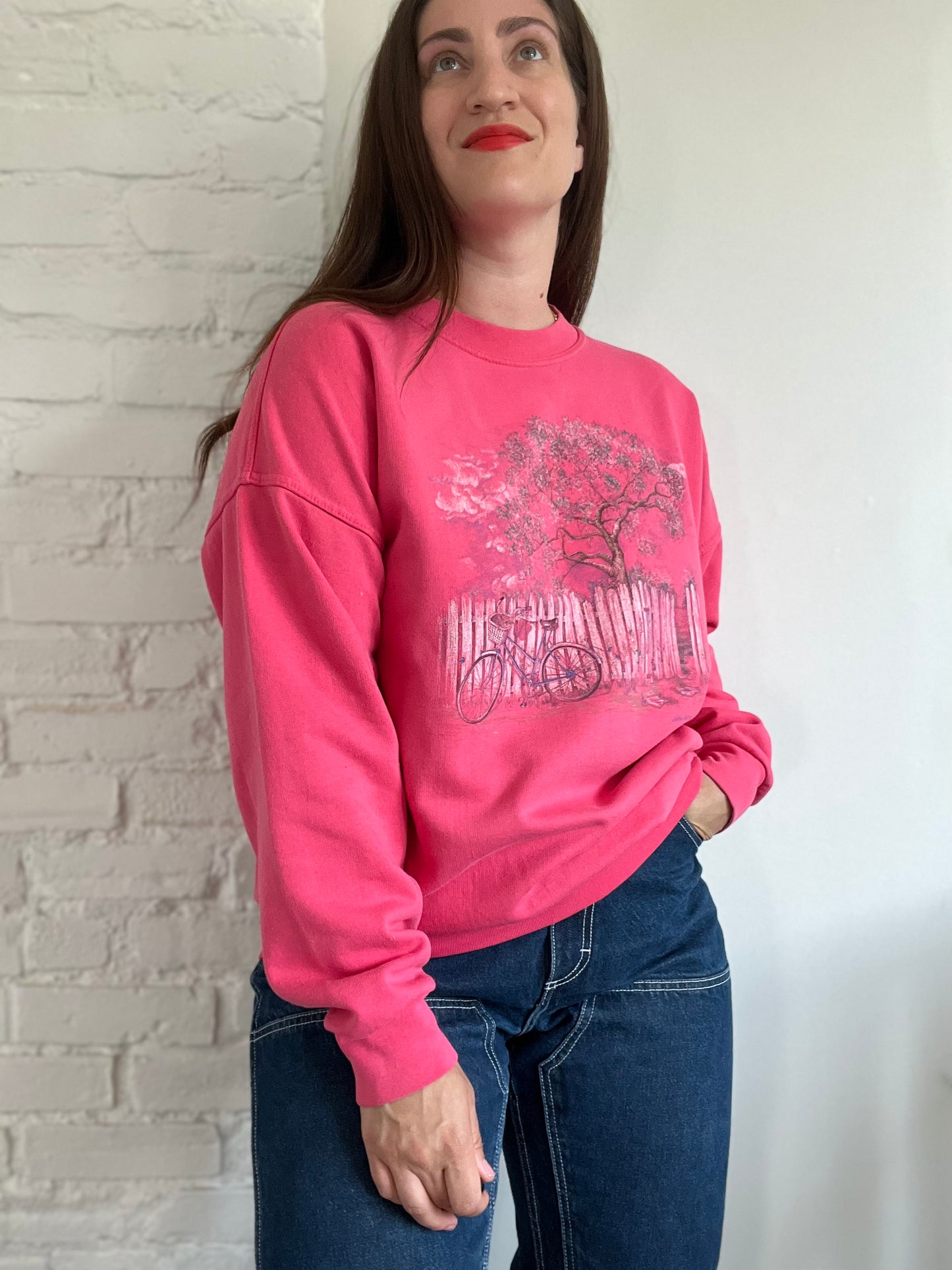 Northern Reflections Pink Bike Sweater - XL