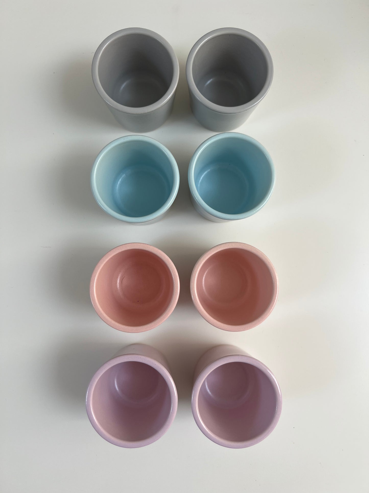 Ceramic Pastel Espresso Cups