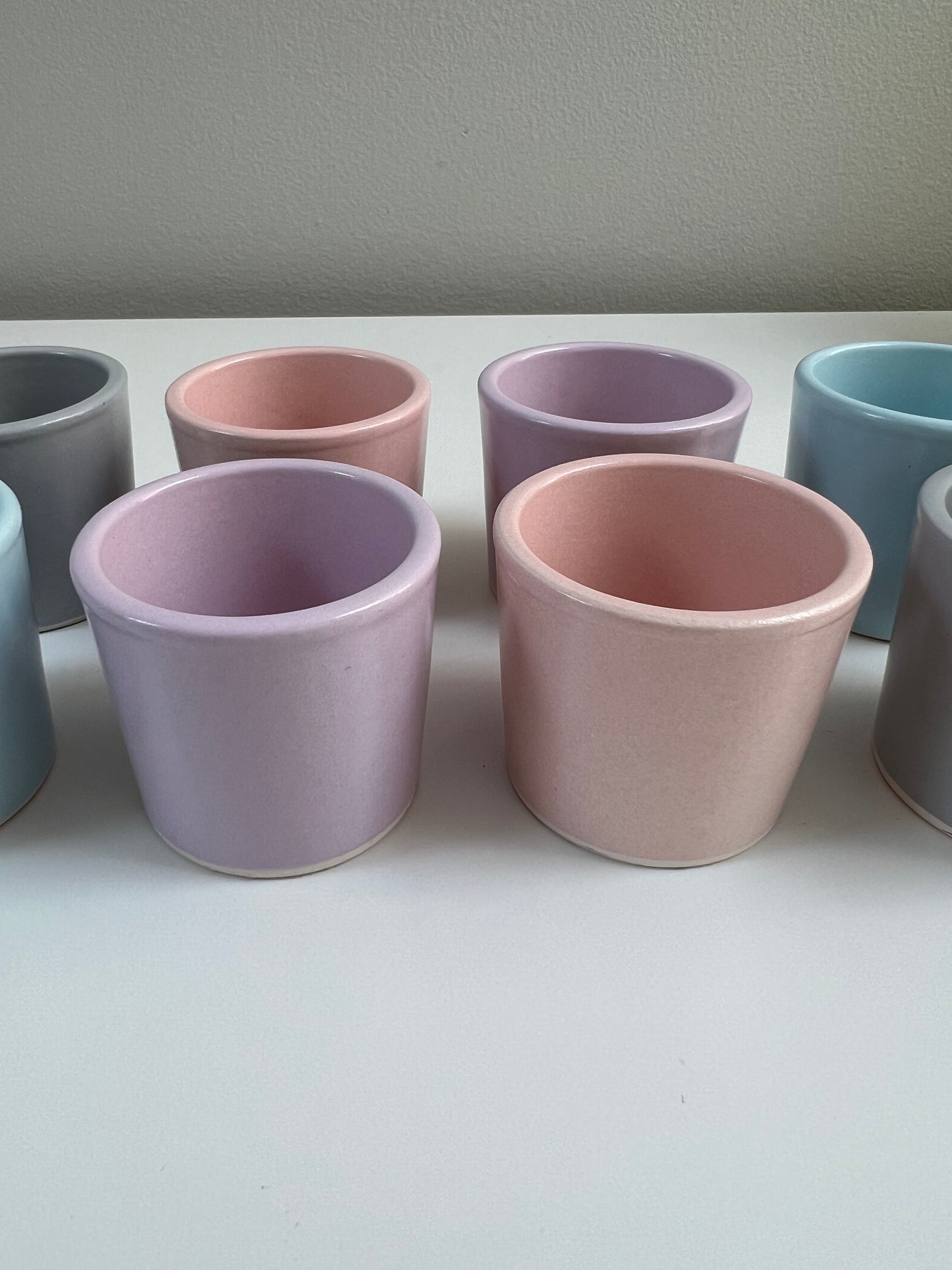 Ceramic Pastel Espresso Cups