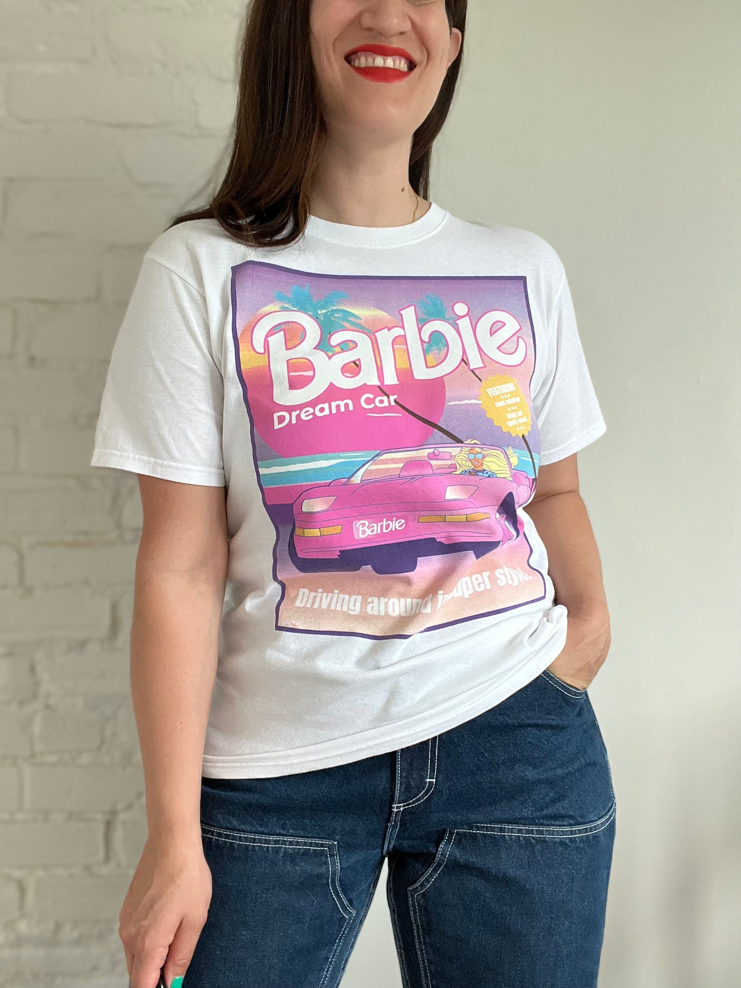 Barbie Dream Car T-Shirt - L