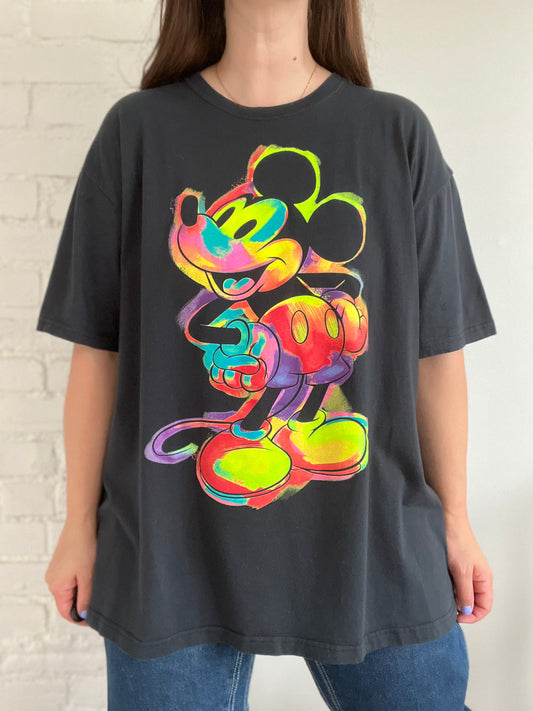 Mickey Mouse Rainbow T-Shirt - XXL