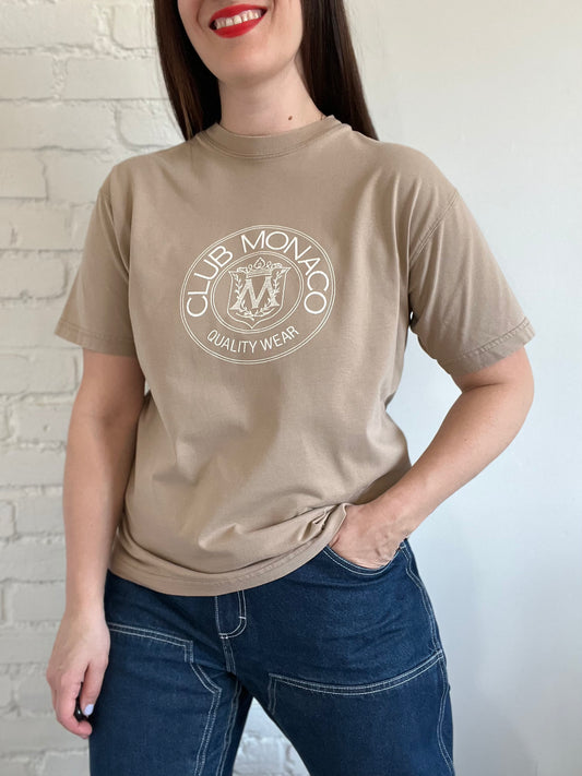 Club Monaco Heritage Crest T-Shirt - M/L