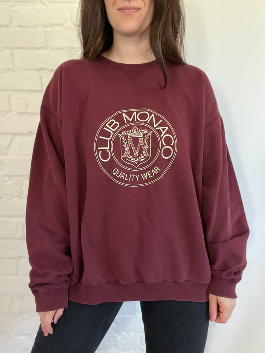 Vintage Club Monaco Crewneck - Size XXL