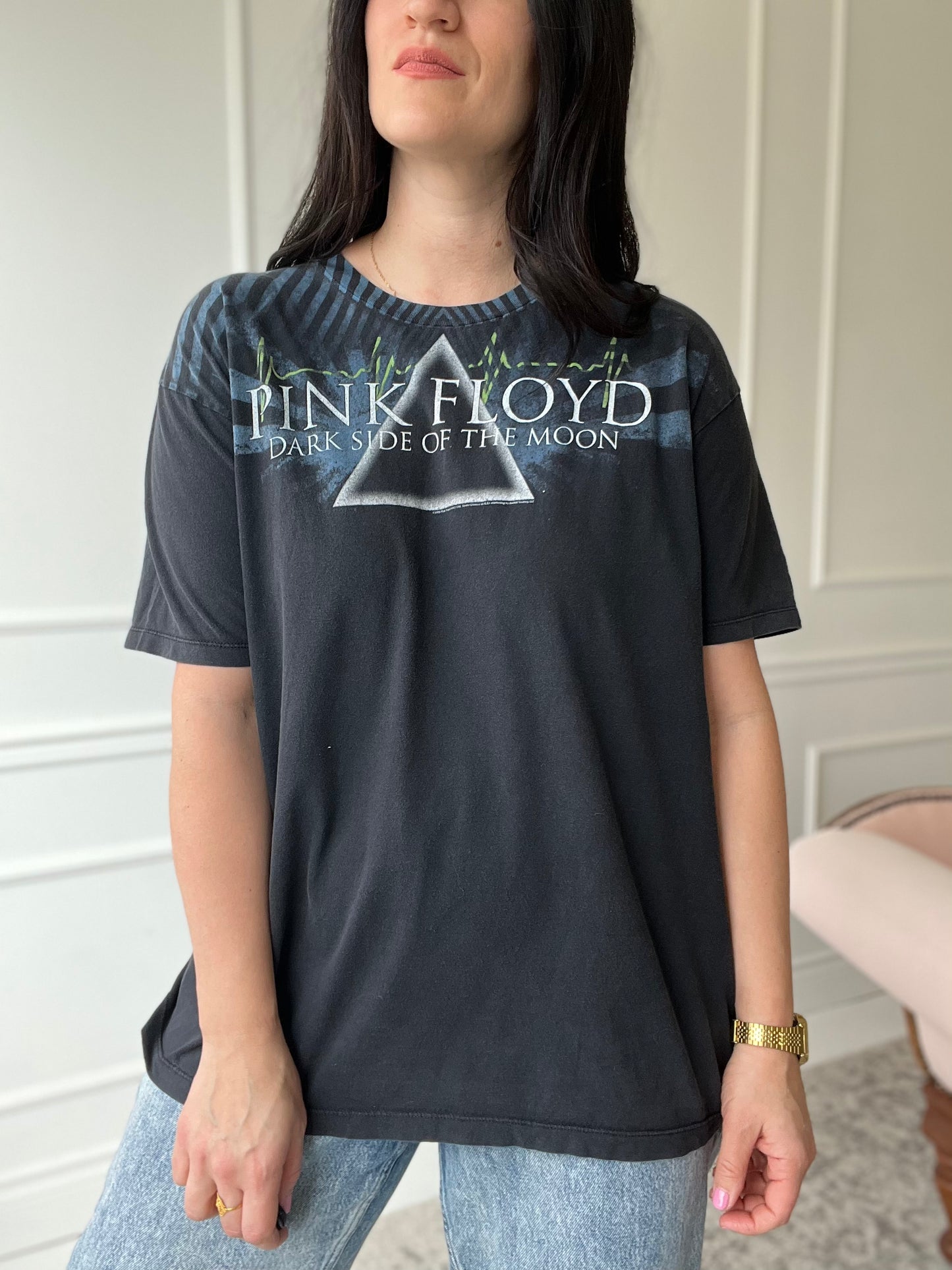 Vintage Pink Floyd Dark Side of the Moon Tee - Size Mens L/XL