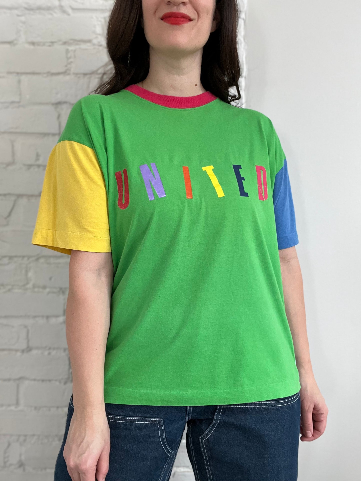 United Colors of Benetton Block T-Shirt - XL