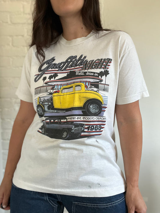 Graffiti Night Mel's Drive In Tee - Size M