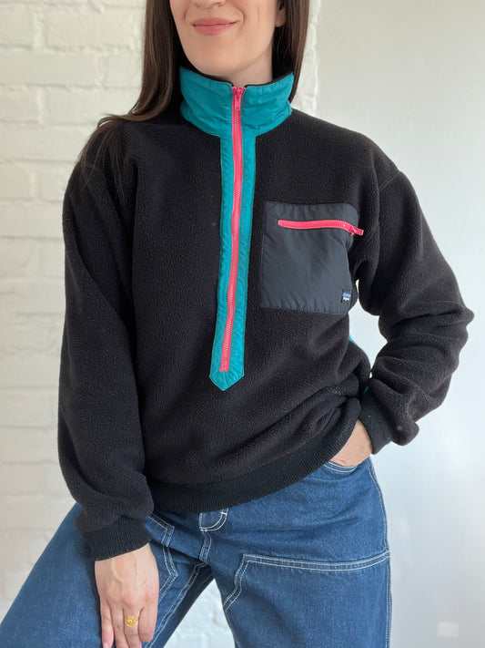 Vintage 90s OG Neon Patagonia Fleece - Size S/M