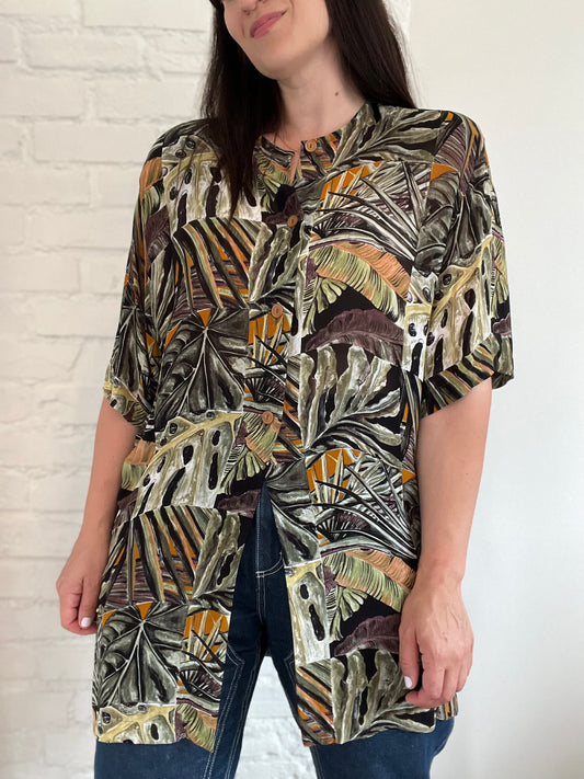 Palm Springs Plant Shirt - Size XL